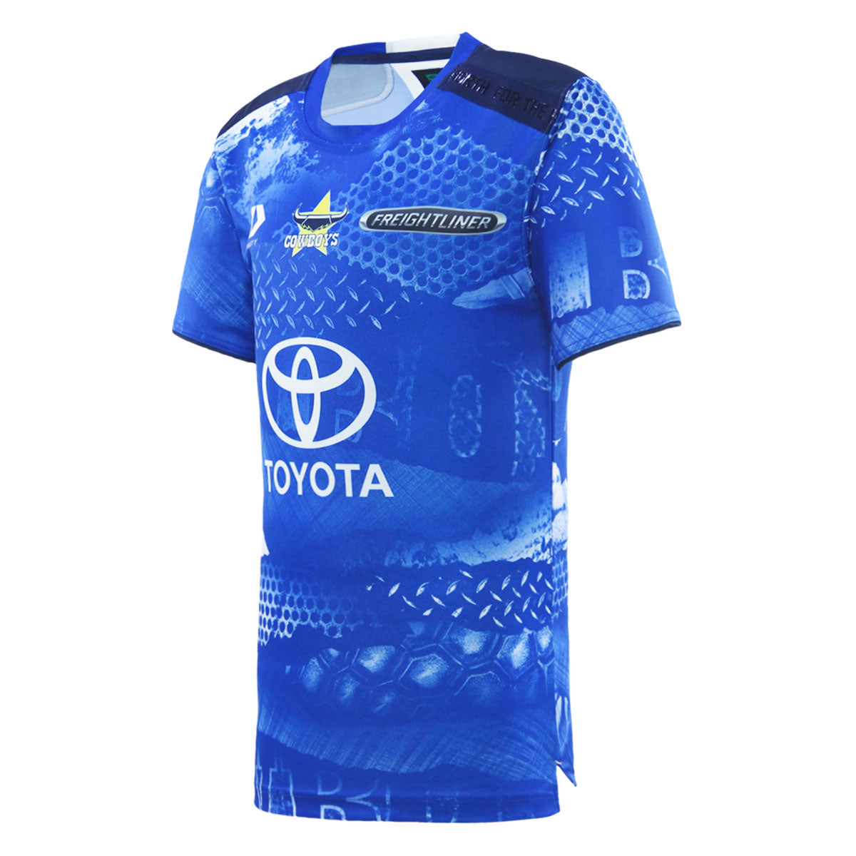 2026 North Queensland Cowboys Junior Training Tee - Blue