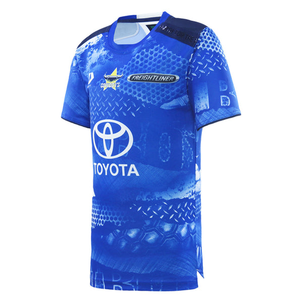 2026 North Queensland Cowboys Junior Training Tee - Blue