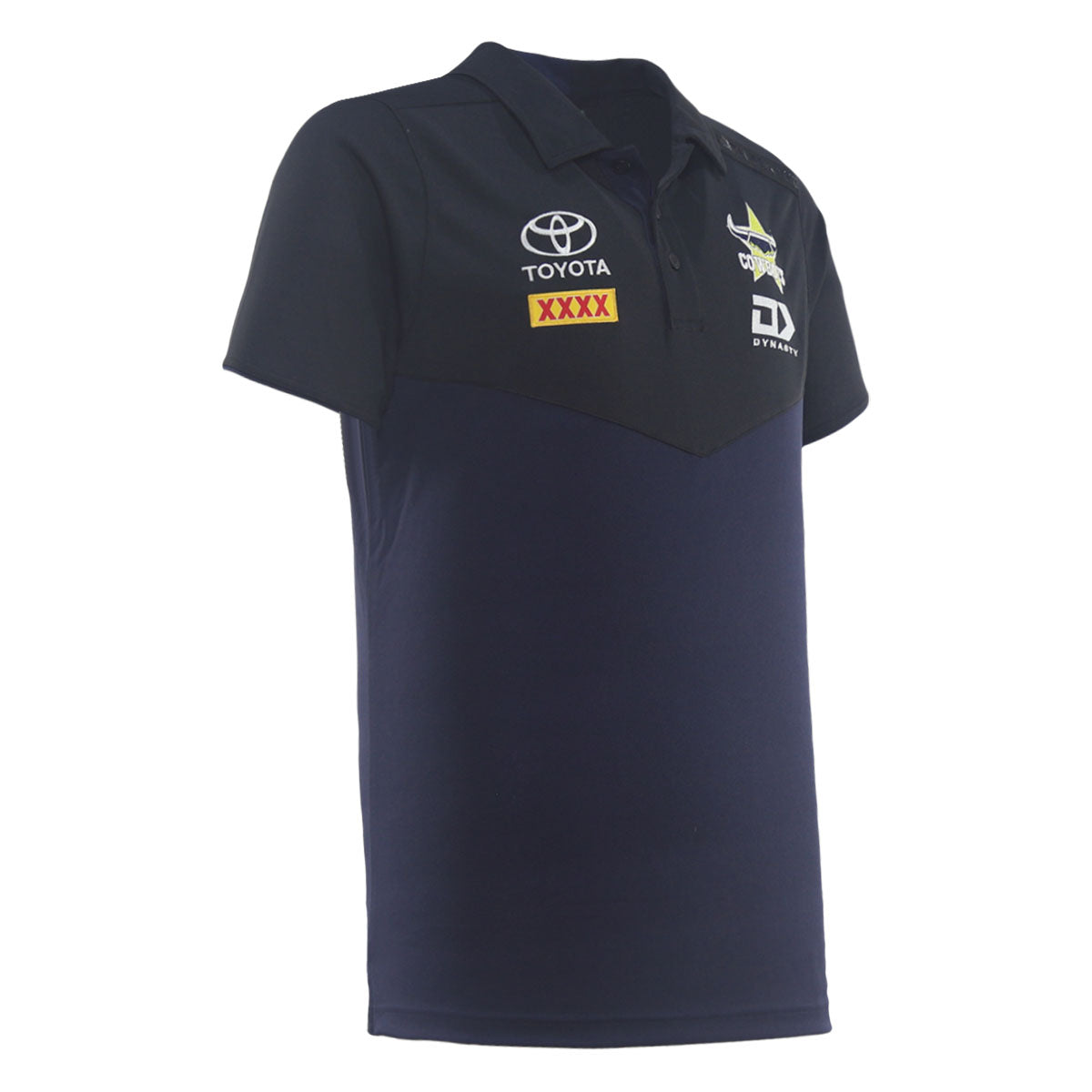 2026 North Queensland Cowboys Adults Media Polo - Black