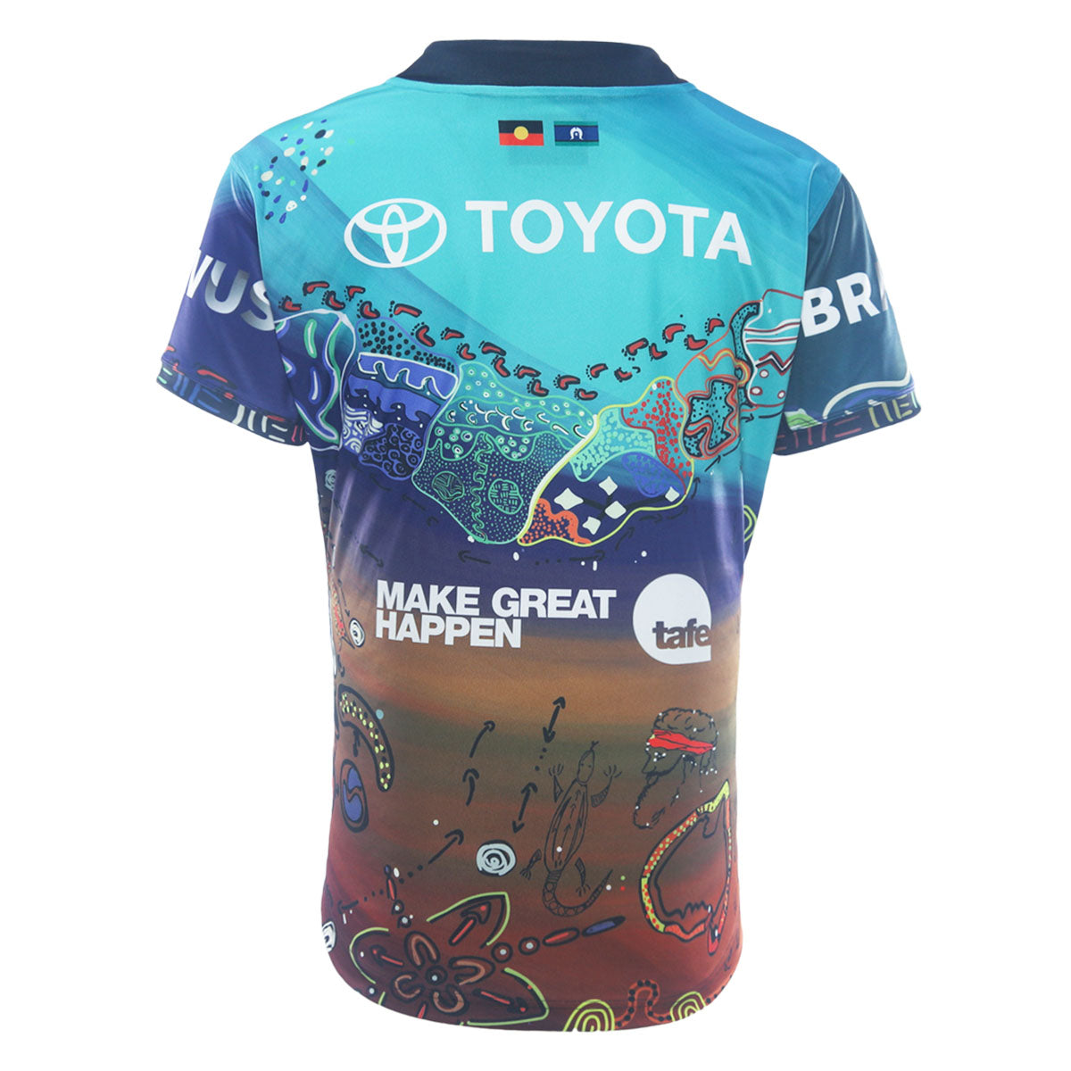 2026 North Queensland Cowboys Adults Replica Indigenous Jersey