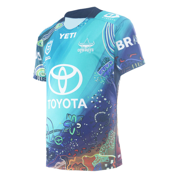 2026 North Queensland Cowboys Adults Replica Indigenous Jersey