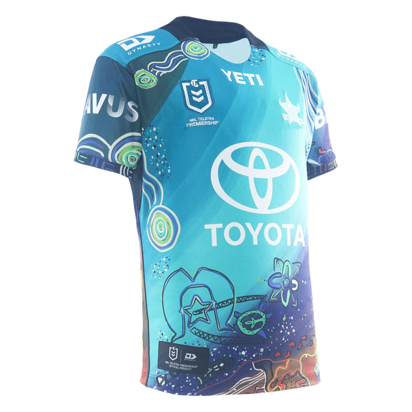 2026 North Queensland Cowboys Adults Replica Indigenous Jersey