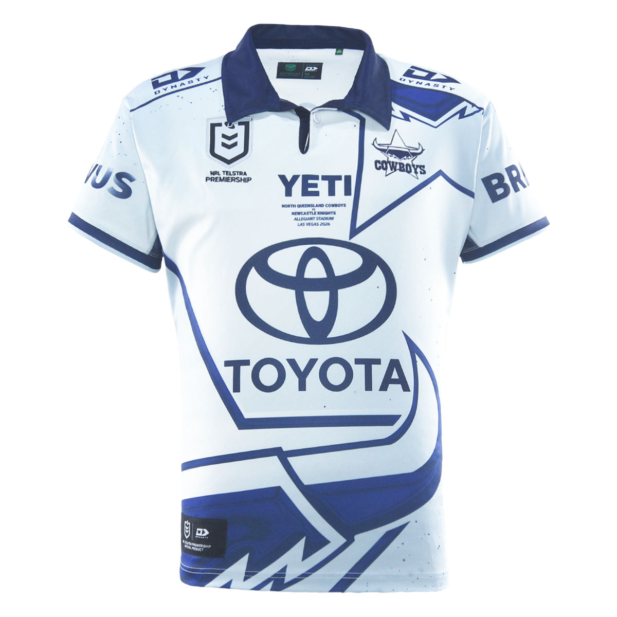 2026 North Queensland Cowboys Mens Replica Vegas Jersey - Silver