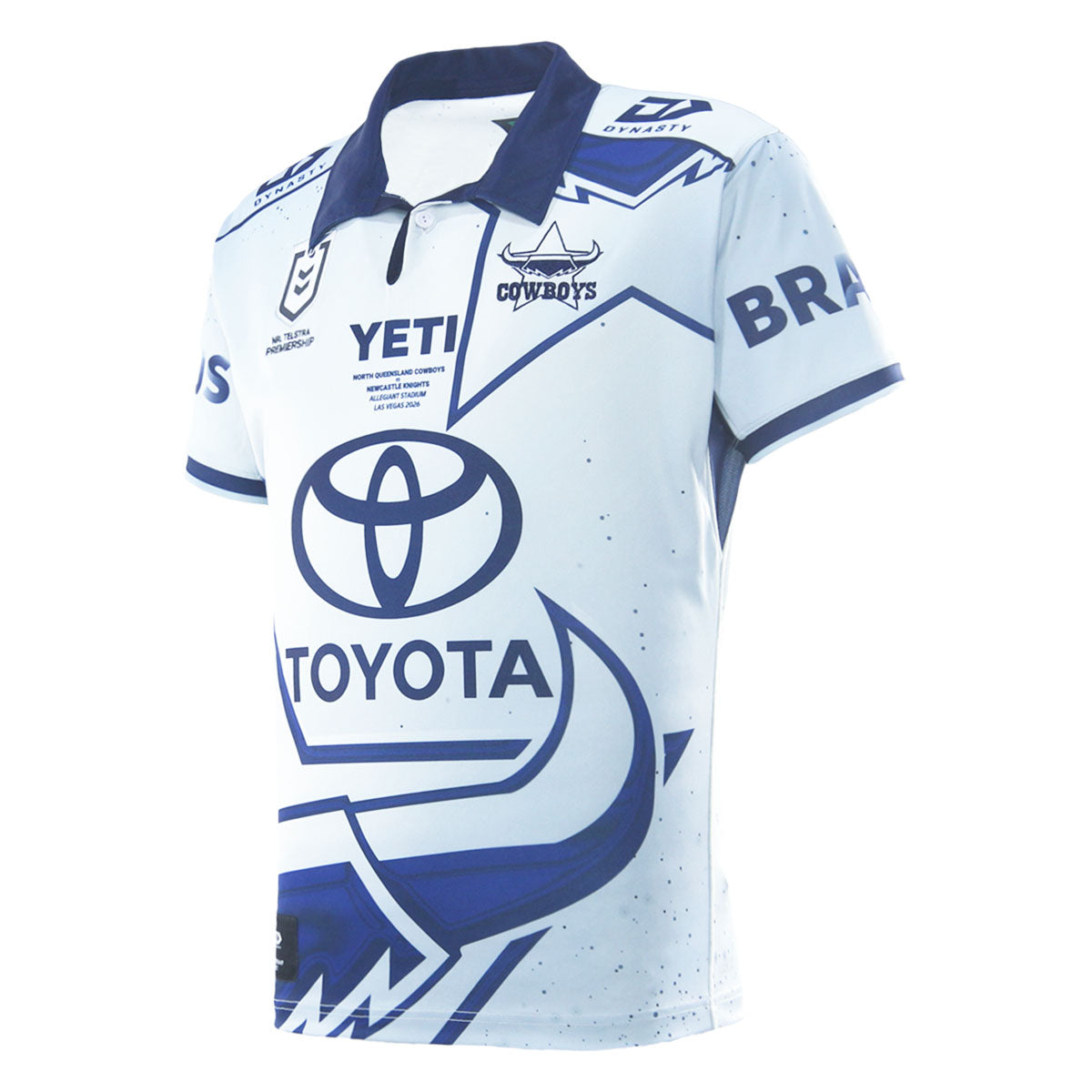 2026 North Queensland Cowboys Mens Replica Vegas Jersey - Silver