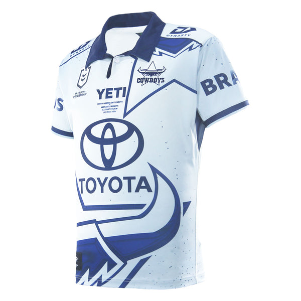 2026 North Queensland Cowboys Mens Replica Vegas Jersey - Silver