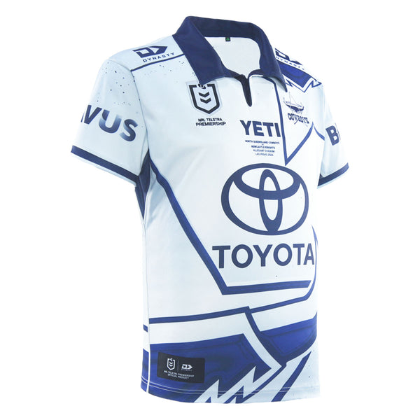 2026 North Queensland Cowboys Mens Replica Vegas Jersey - Silver