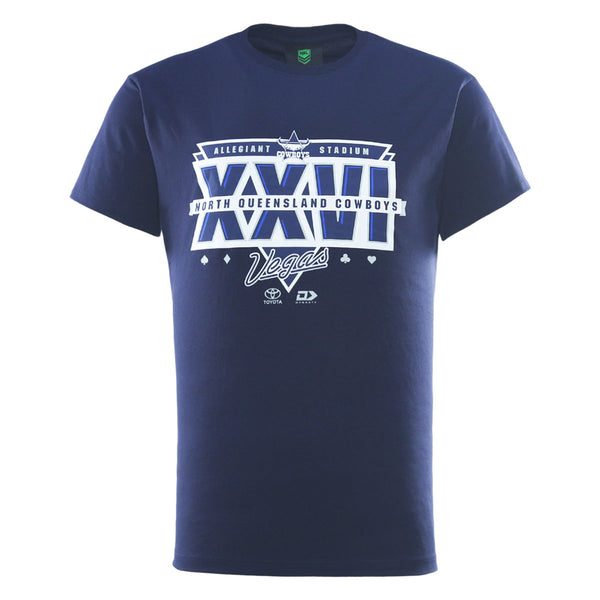 2026 North Queensland Cowboys Adults Vegas Graphic Tee