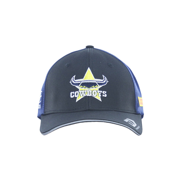2026 North Queensland Cowboys Adult Media Cap - Black