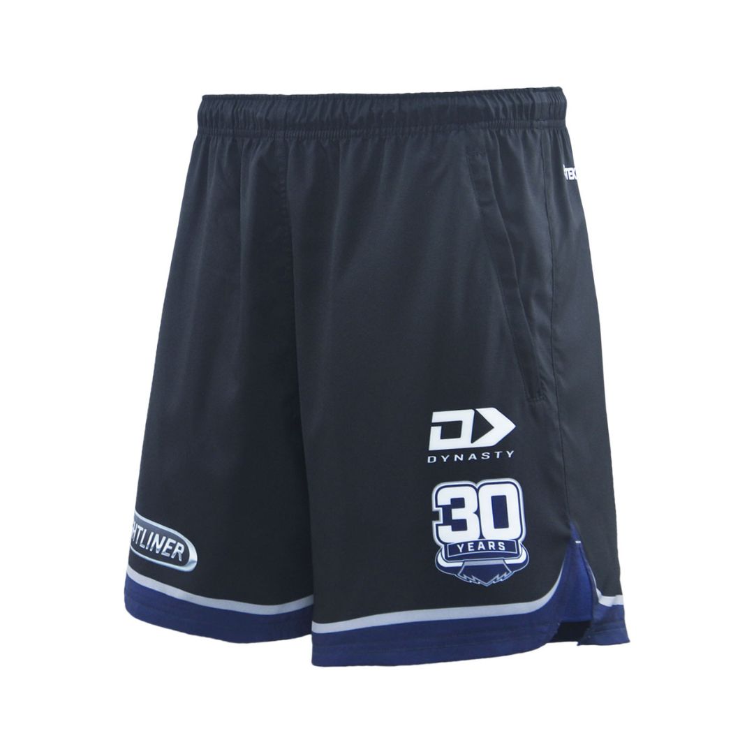 2025 North Queensland Cowboys Mens Black Gym Short