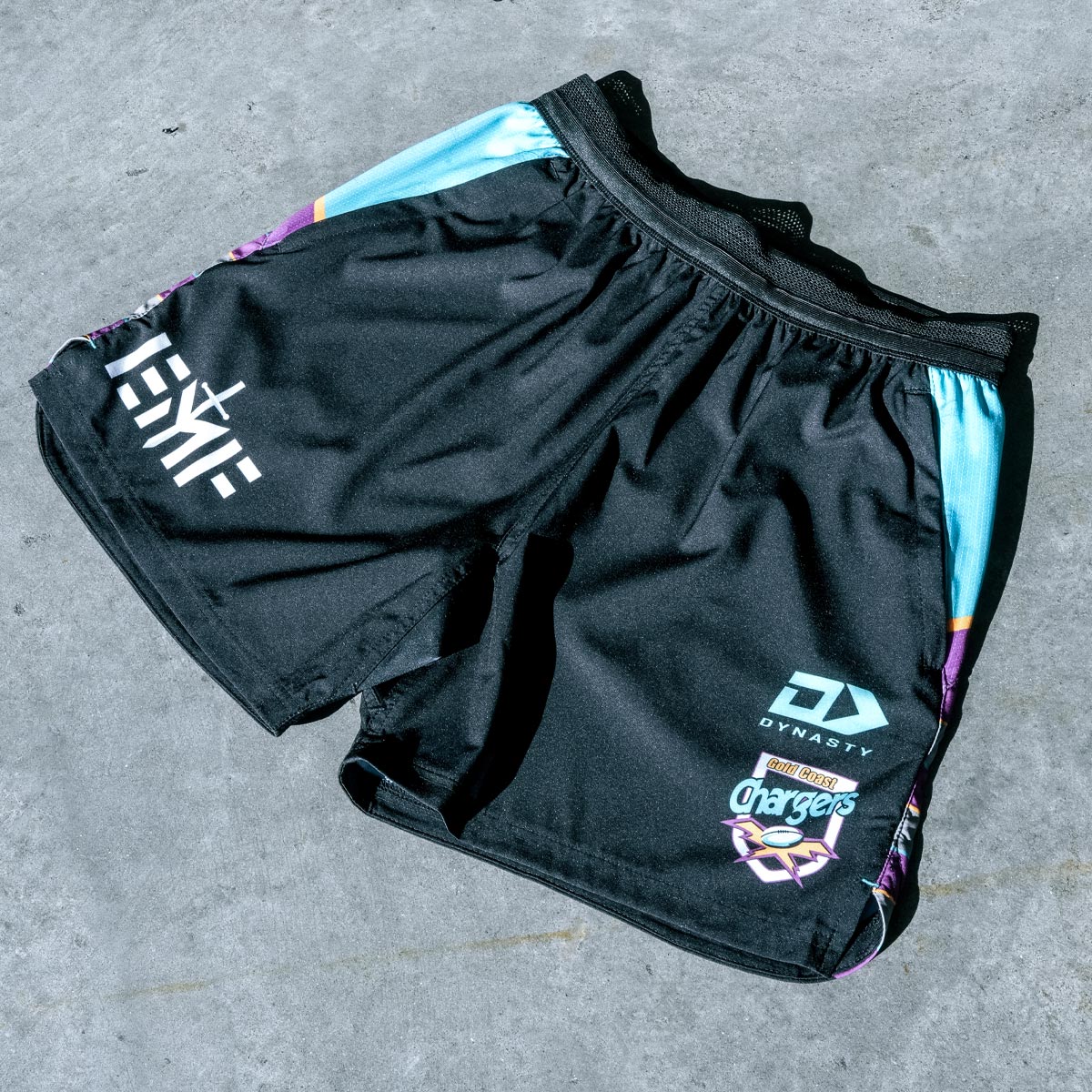 2026 Gold Coast Titans Juniors Chargers Heritage Gym Short