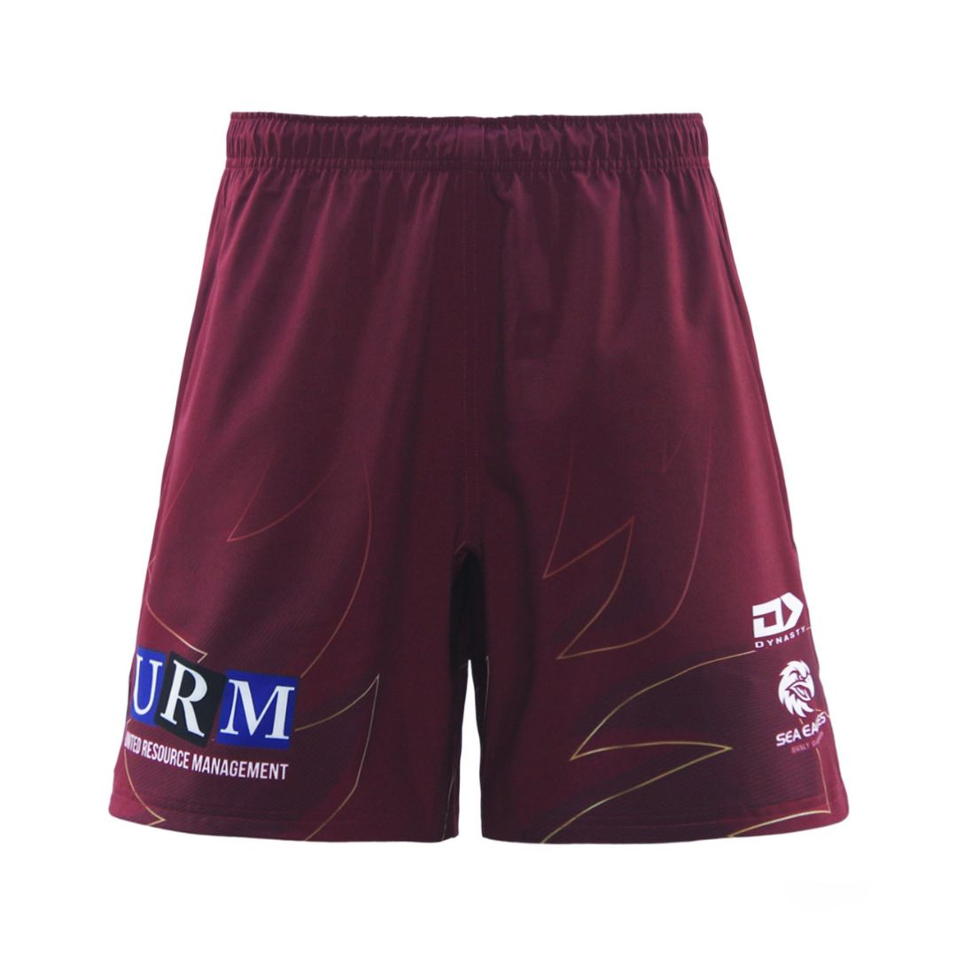 2025 Sea Eagles Mens Maroon Gym Short