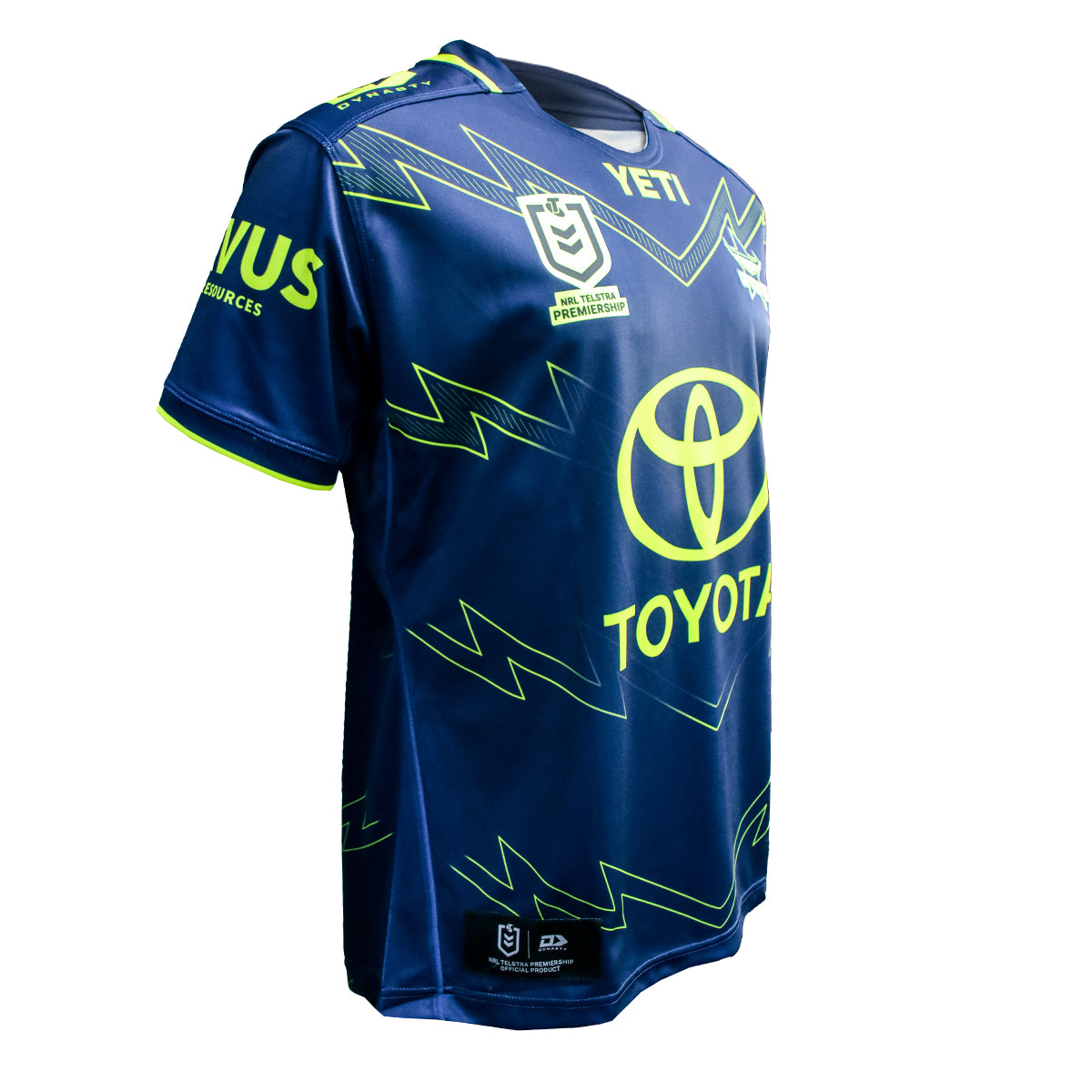 2025 North Queensland Cowboys Mens Replica Northern Lights Jersey - Fluoro