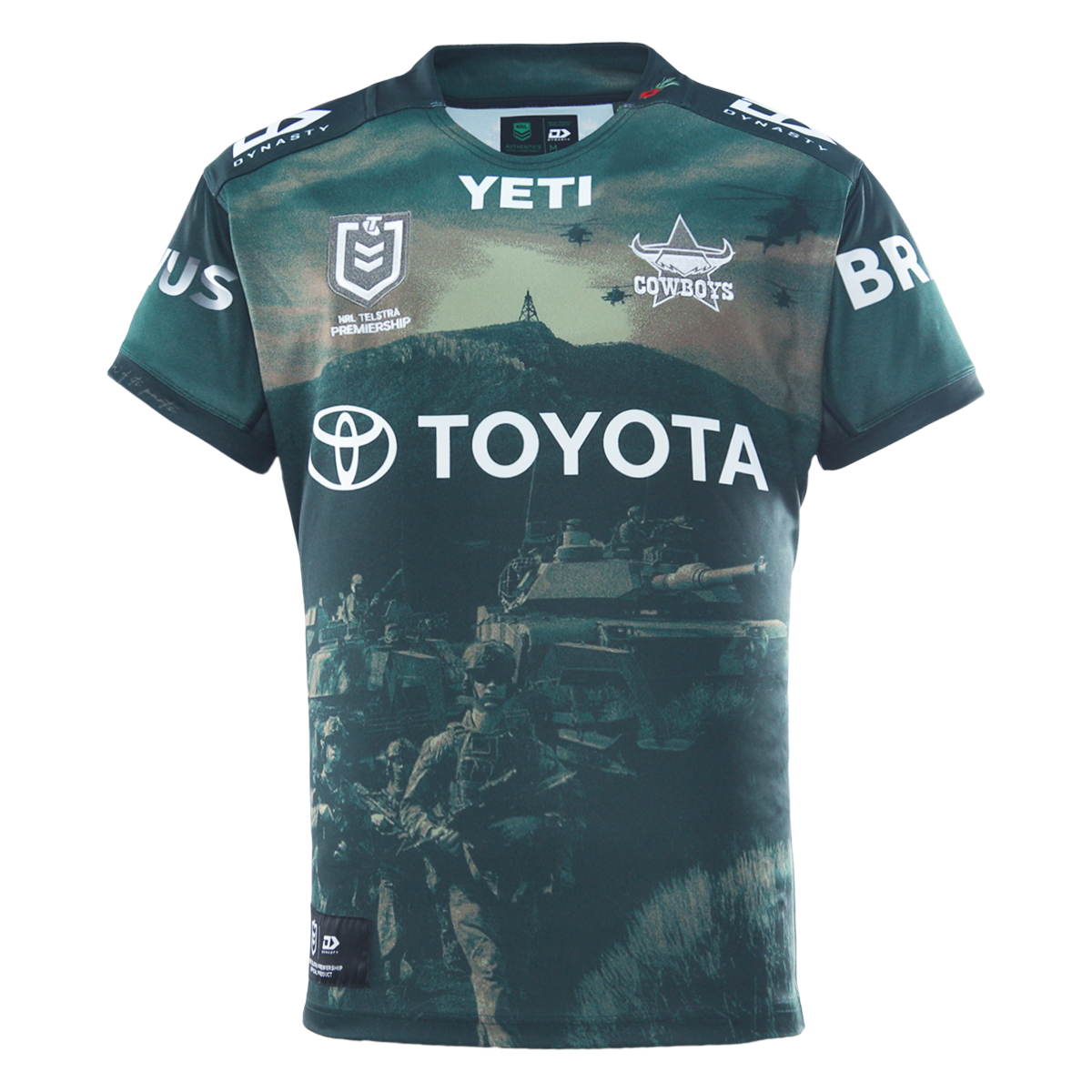 2026 North Queensland Cowboys Adults Replica Defence Jersey