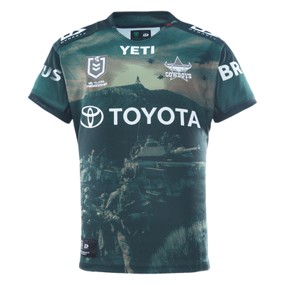 2026 North Queensland Cowboys Adults Replica Defence Jersey