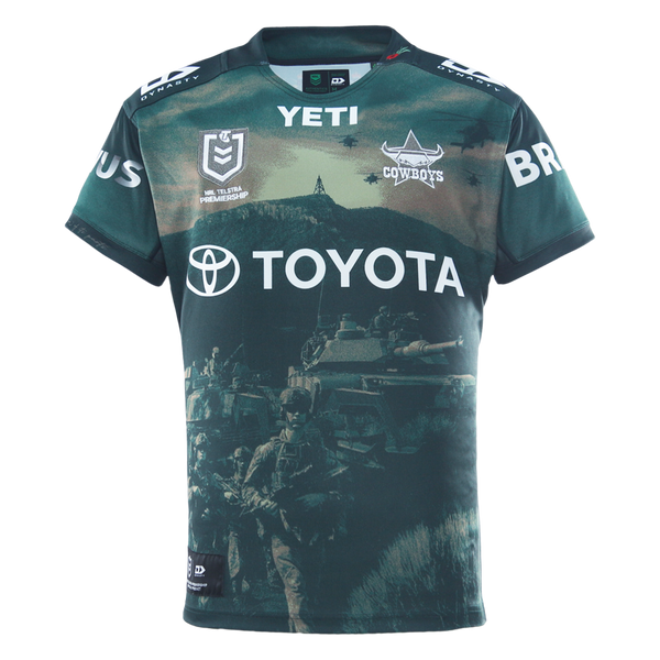 2026 North Queensland Cowboys Adults Replica Defence Jersey
