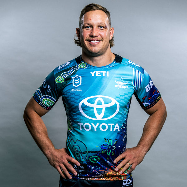 2026 North Queensland Cowboys Adults Replica Indigenous Jersey