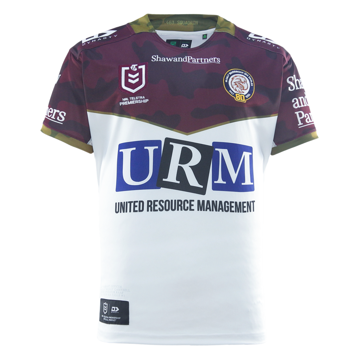 2026 Manly Warringah Sea Eagles Adults Replica ANZAC Round Jersey