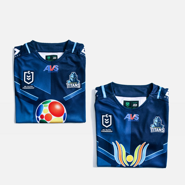 2025 Gold Coast Titans Adult & Junior Replica Jersey Bundle