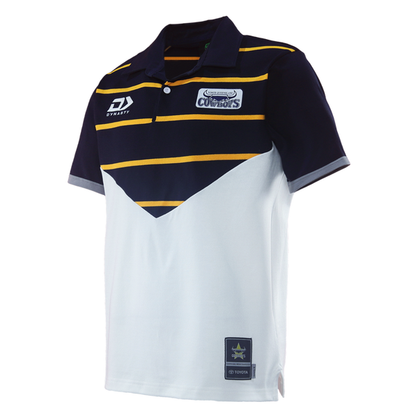 2026 North Queensland Cowboys Adults Short Sleeve Traditional Polo - Navy