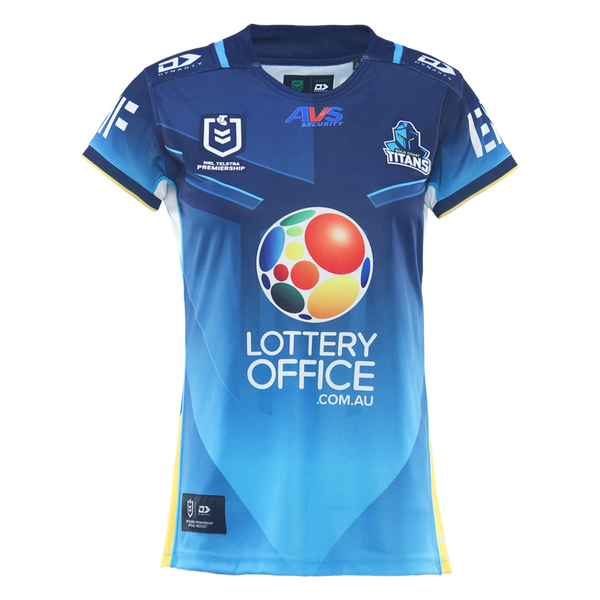 2026 Gold Coast Titans Womens Replica Home Jersey - Fade