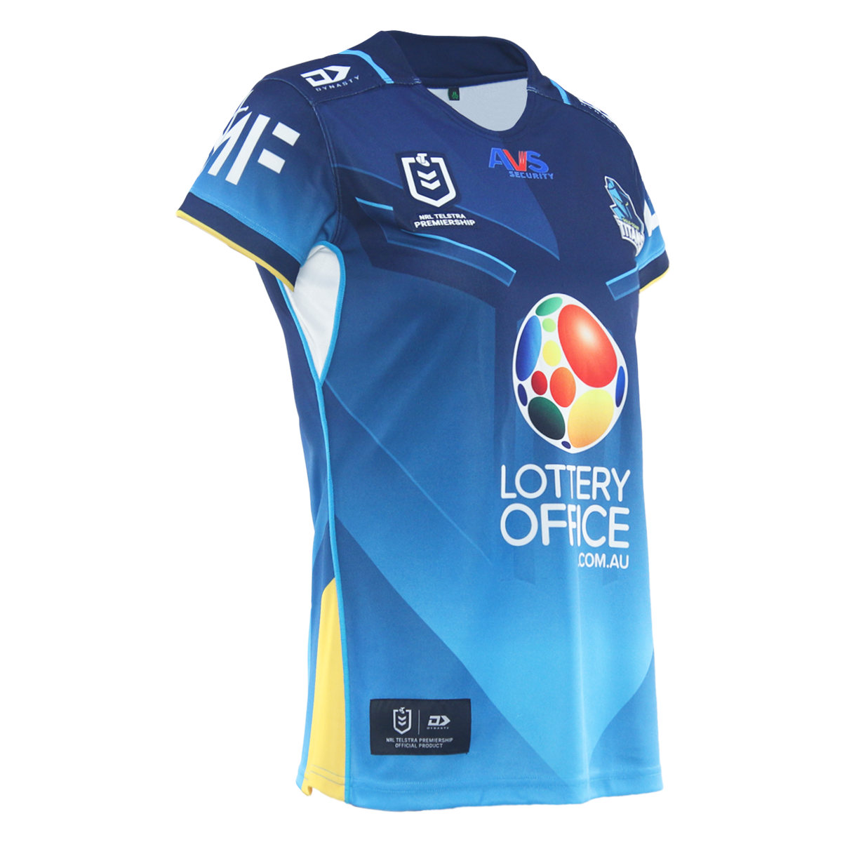 2026 Gold Coast Titans Womens Replica Home Jersey - Fade