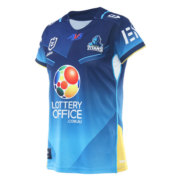 2026 Gold Coast Titans Womens Replica Home Jersey - Fade
