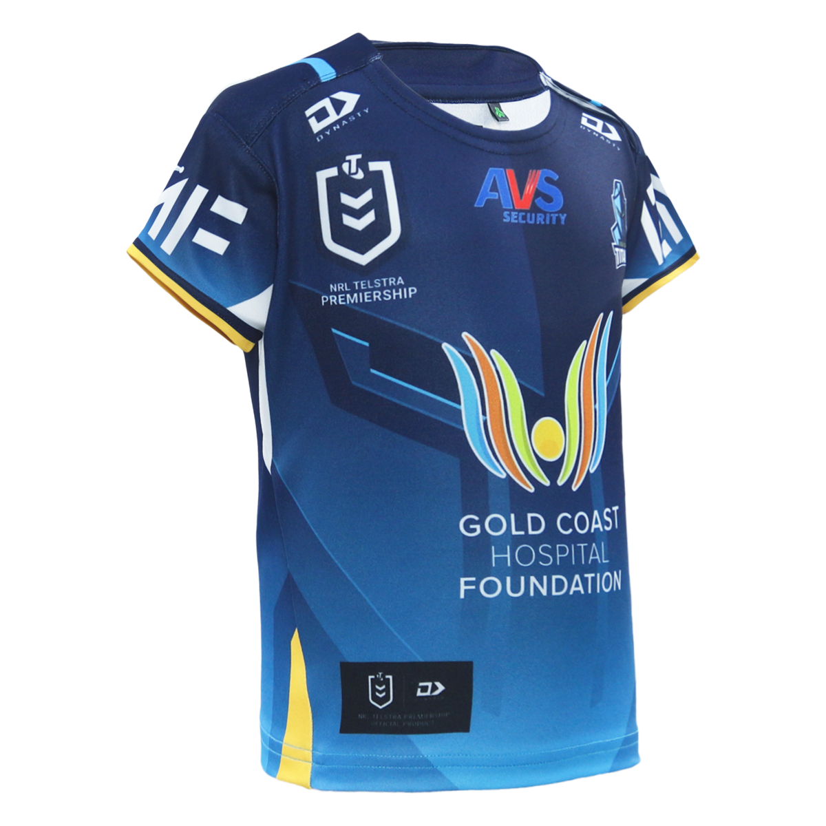 2026 Gold Coast Titans Toddler Replica Home Jersey - Fade