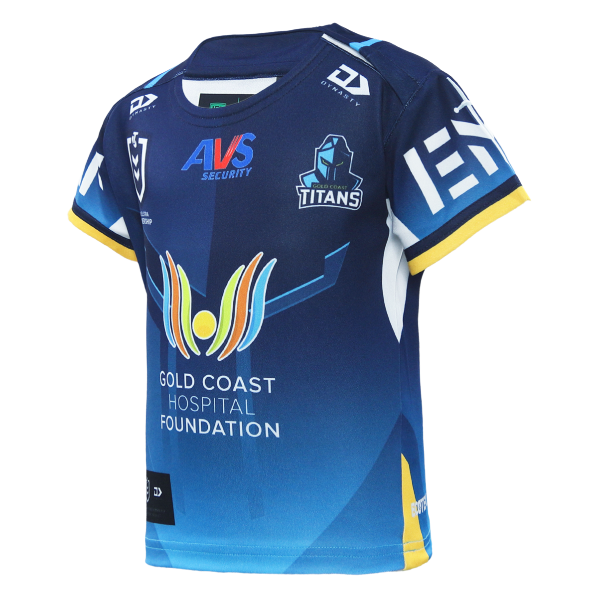 2026 Gold Coast Titans Toddler Replica Home Jersey - Fade