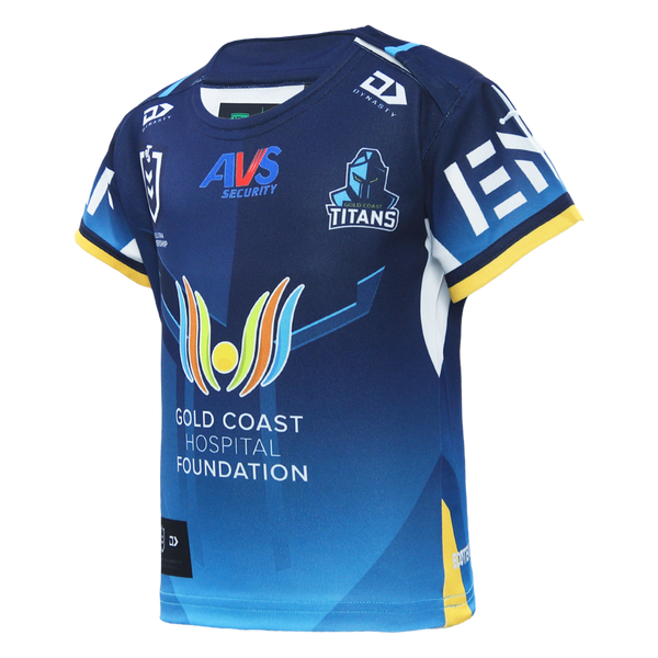 2026 Gold Coast Titans Toddler Replica Home Jersey - Fade