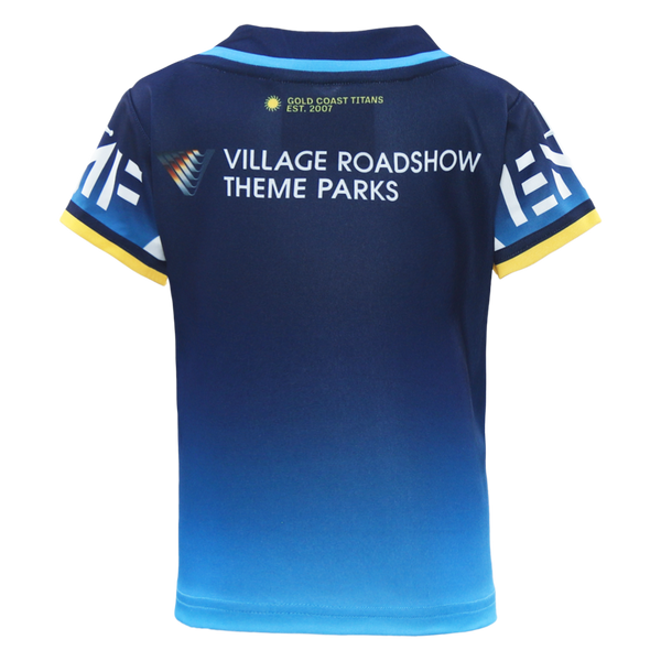 2026 Gold Coast Titans Toddler Replica Home Jersey - Fade