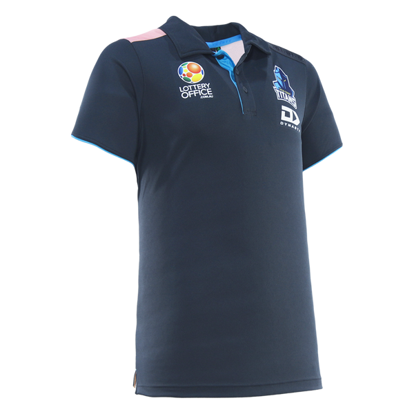 2026 Gold Coast Titans Adults Club Polo - Charcoal