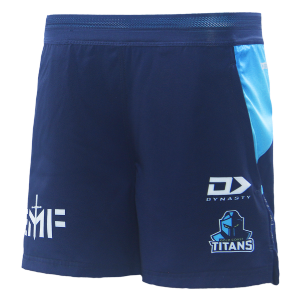 2026 Gold Coast Titans Junior Gym Short - Navy