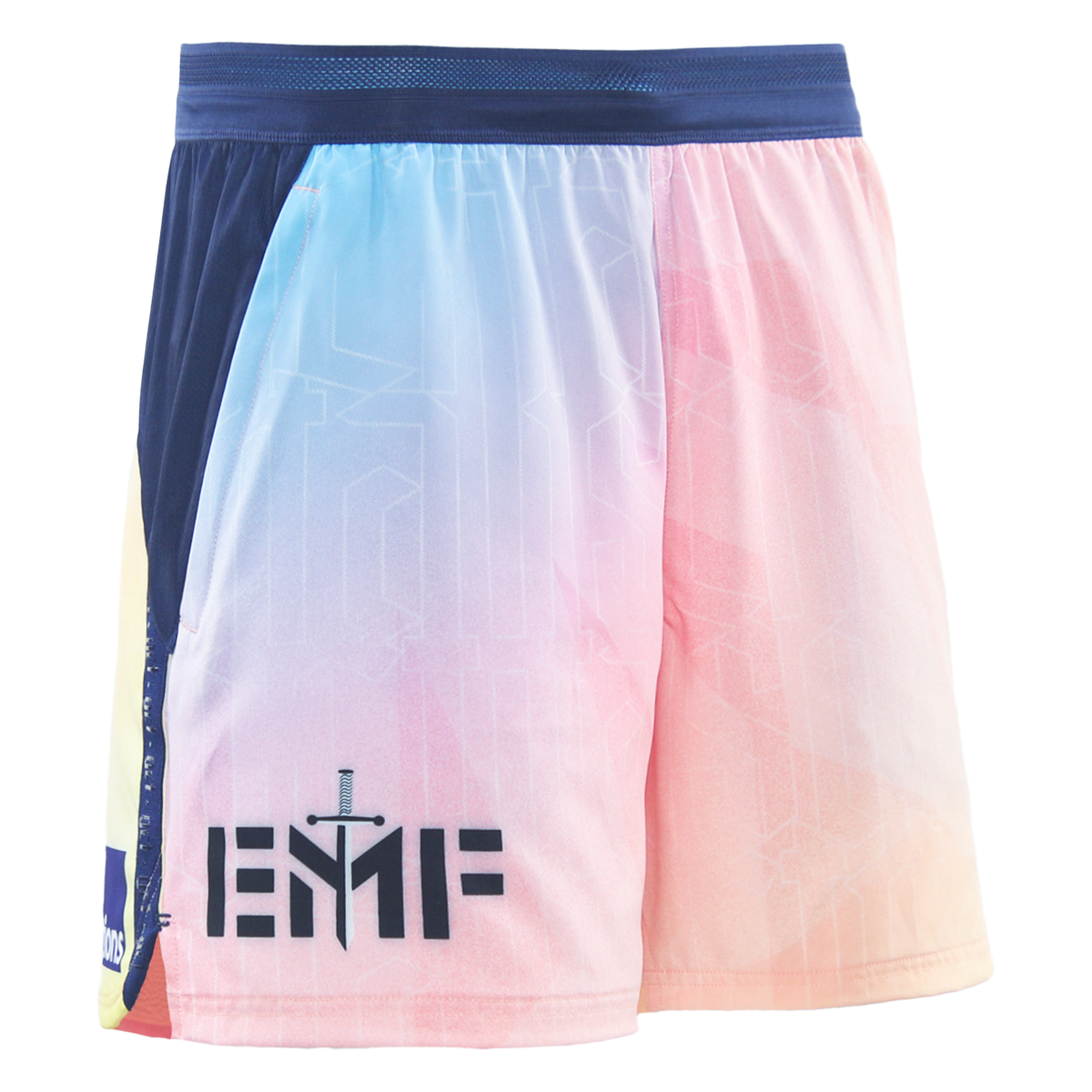 2026 Gold Coast Titans Adults Gym Short - Sunset