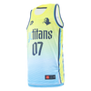 2026 Gold Coast Titans Junior Basketball Singlet - Fade