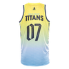2026 Gold Coast Titans Adults Basketball Singlet - Fade