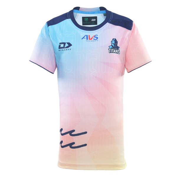 2026 Gold Coast Titans Junior Training Tee - Sunset