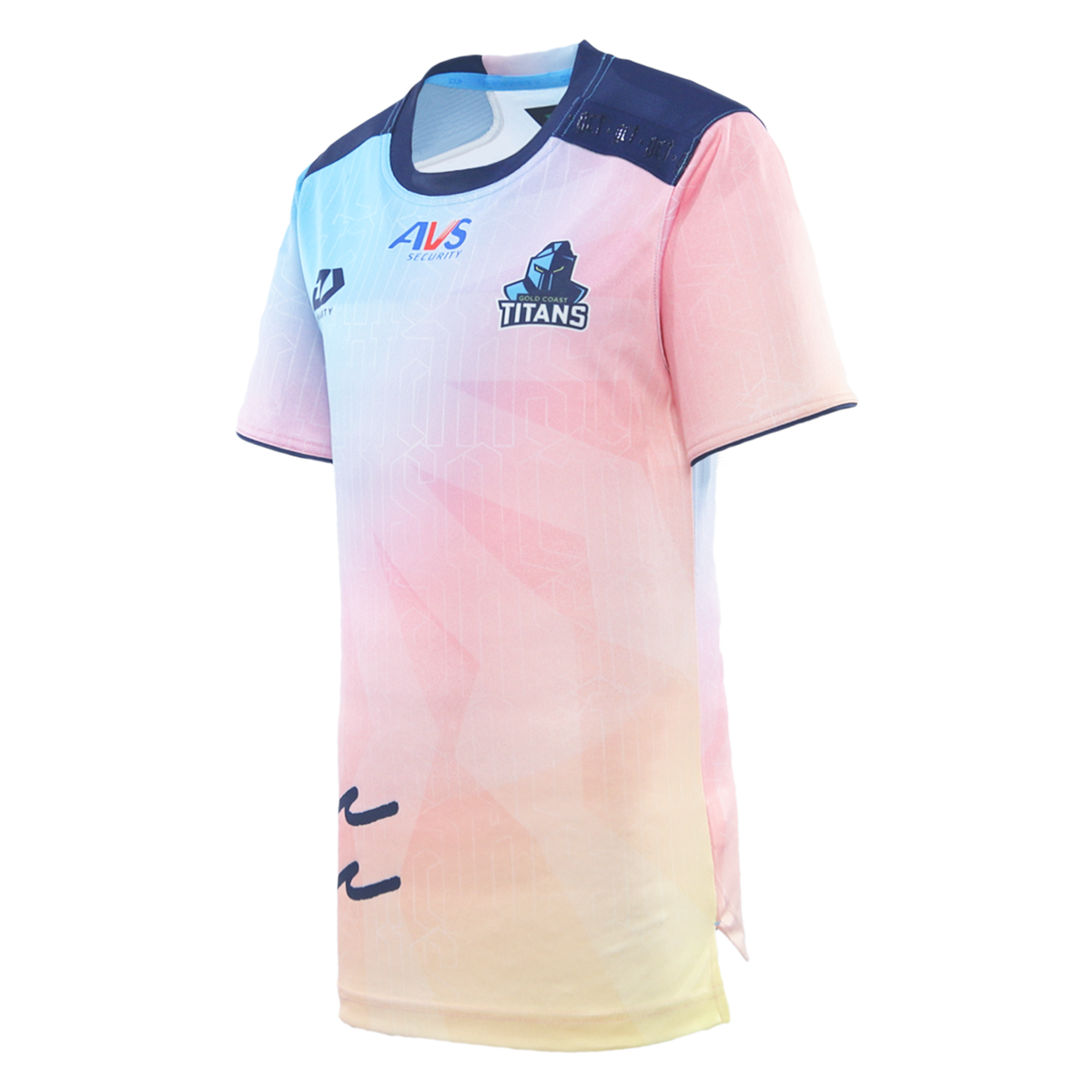 2026 Gold Coast Titans Junior Training Tee - Sunset