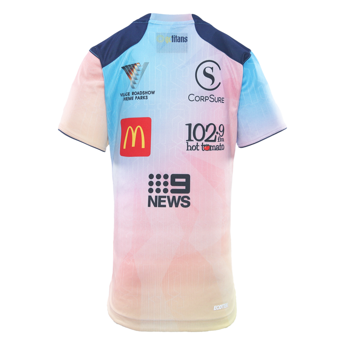 2026 Gold Coast Titans Junior Training Tee - Sunset