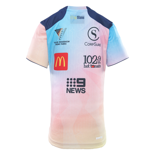 2026 Gold Coast Titans Junior Training Tee - Sunset