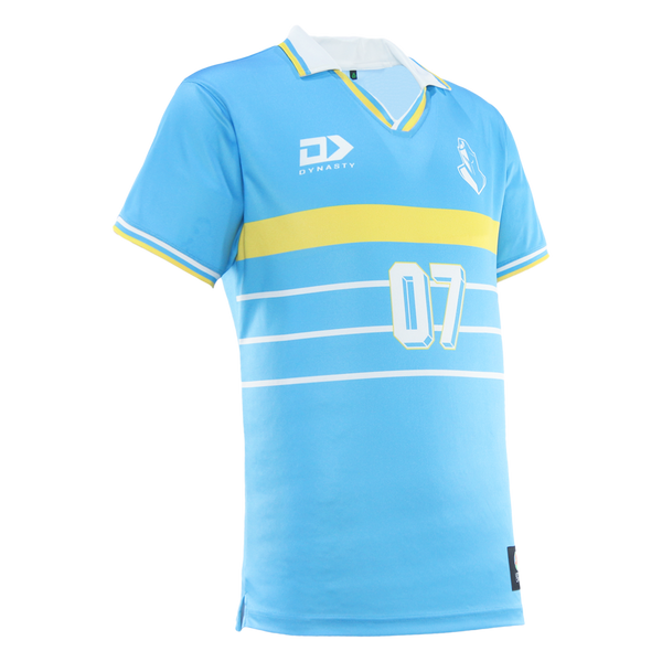 2026 Gold Coast Titans Adults Retro Football Tee - Cyan
