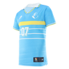 2026 Gold Coast Titans Adults Retro Football Tee - Cyan