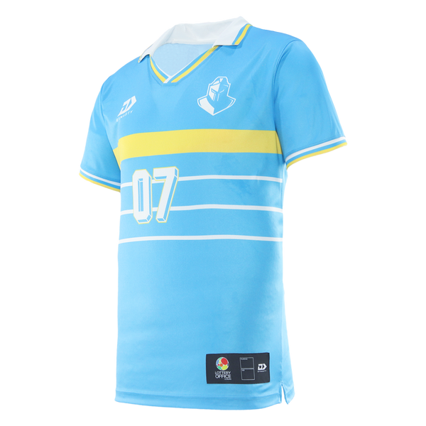2026 Gold Coast Titans Adults Retro Football Tee - Cyan