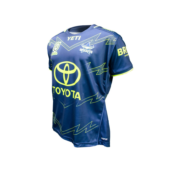 2025 North Queensland Cowboys Juniors Replica Northern Lights Jersey - Fluoro