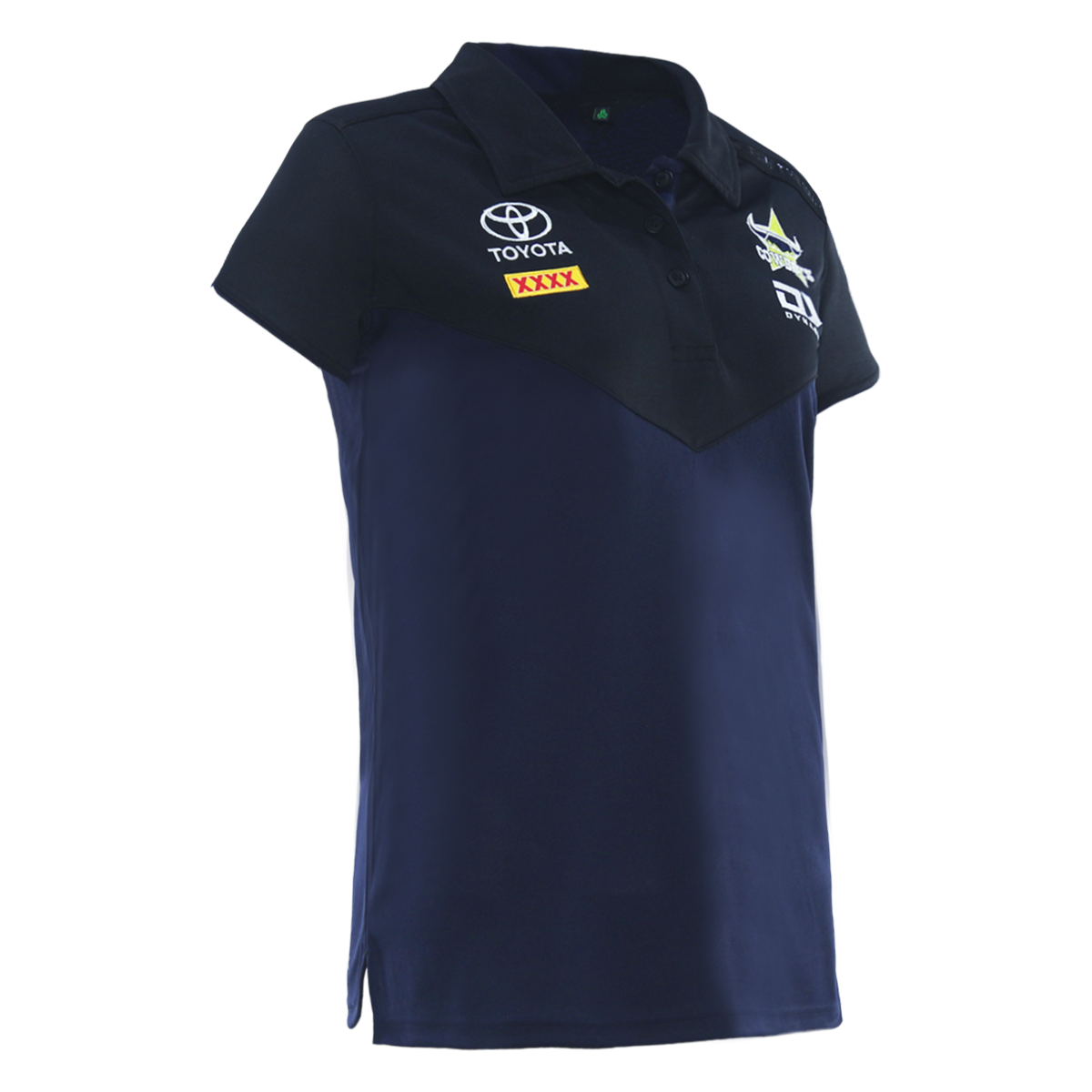 2026 North Queensland Cowboys Ladies Media Polo - Black