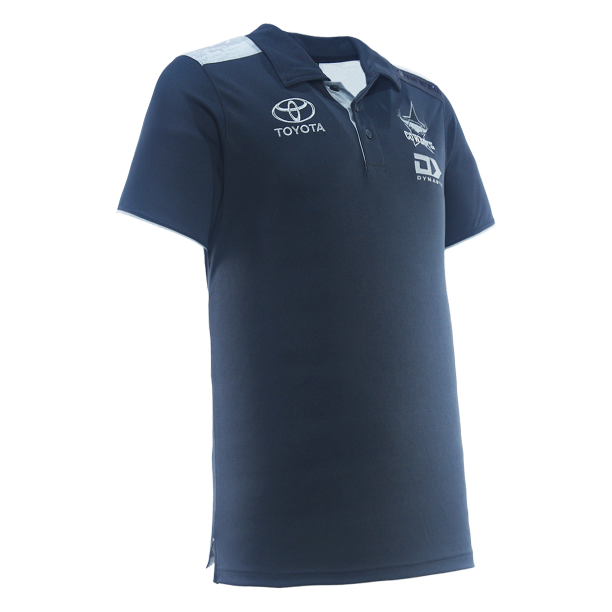 2026 North Queensland Cowboys Adults Alt Media Polo - Charcoal