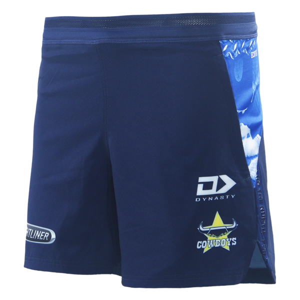 2026 North Queensland Cowboys Adults Gym Short - Navy