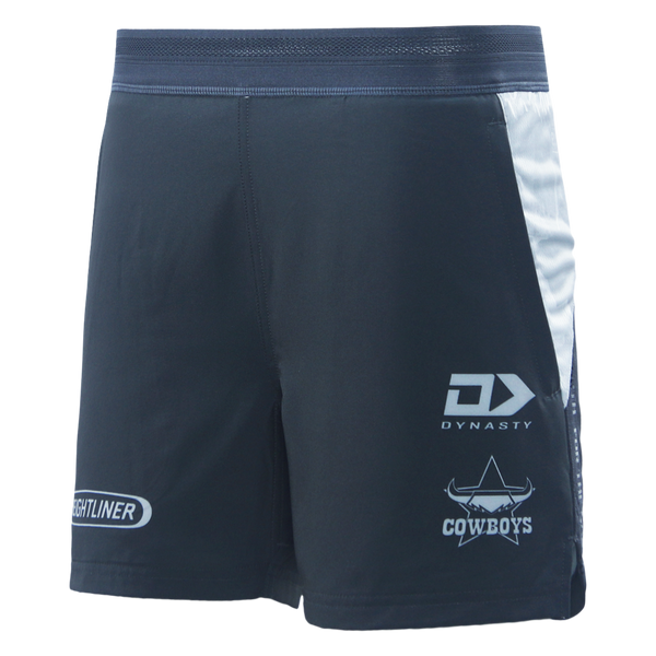 2026 North Queensland Cowboys Adults Alt Gym Short - Charcoal