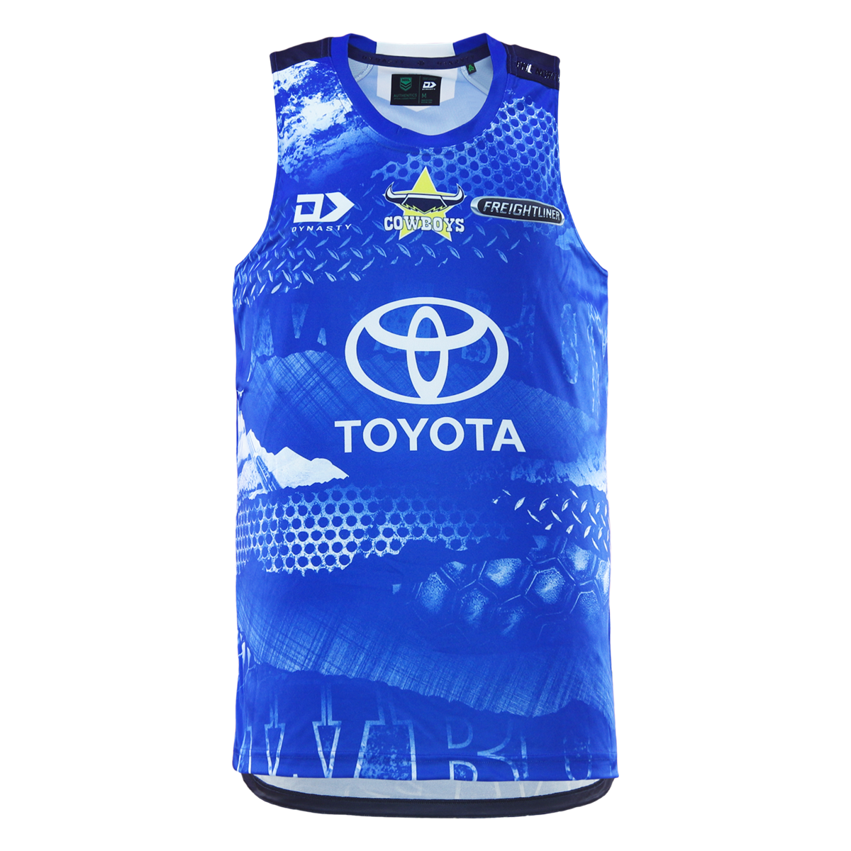 2026 North Queensland Cowboys Adults Training Singlet - Blue