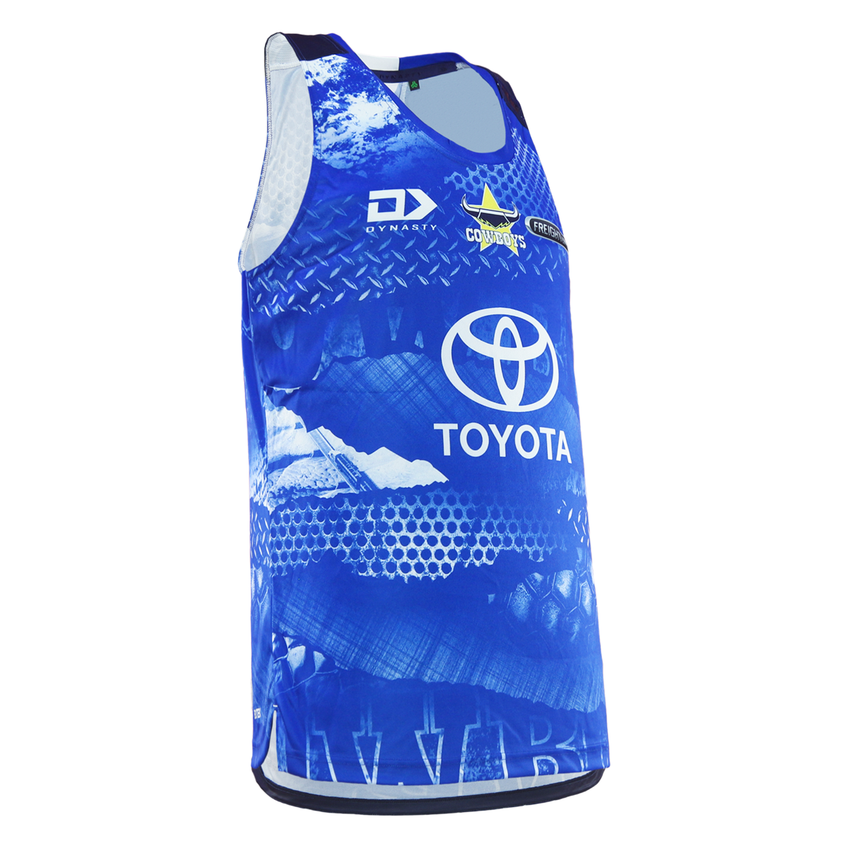 2026 North Queensland Cowboys Adults Training Singlet - Blue