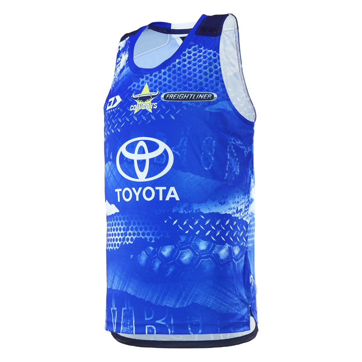2026 North Queensland Cowboys Adults Training Singlet - Blue